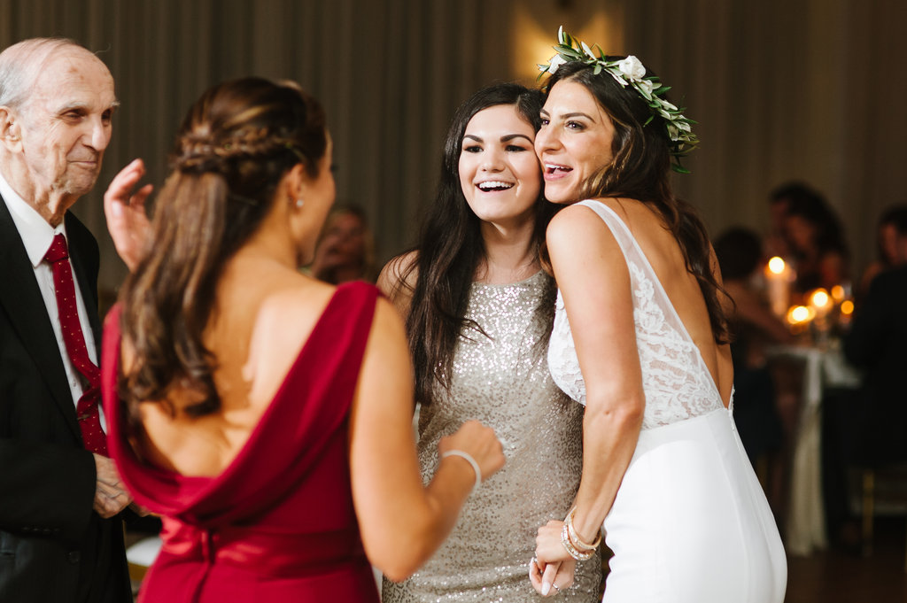 Kayla and Steve's Red and Gold Wedding The Atlantic Resort