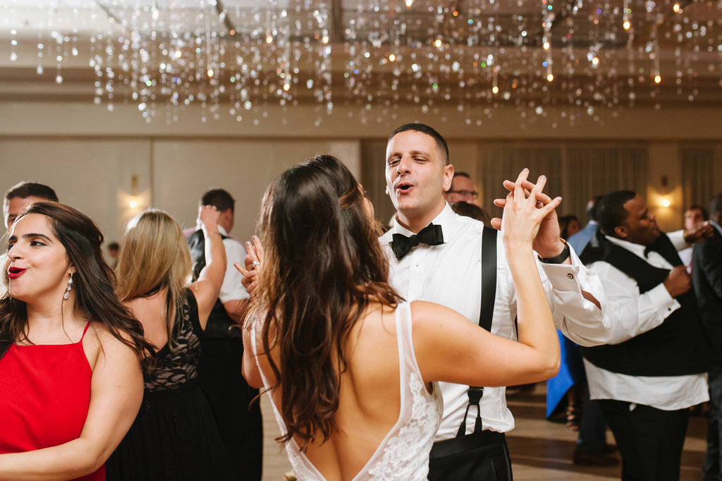 Kayla and Steve's Red and Gold Wedding The Atlantic Resort