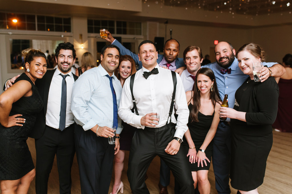 Kayla and Steve's Red and Gold Wedding The Atlantic Resort