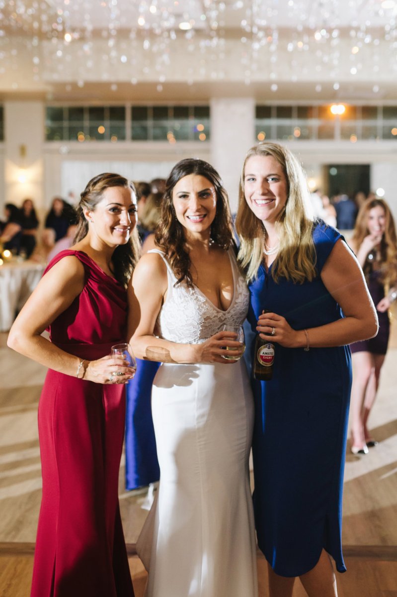 Kayla and Steve's Red and Gold Wedding The Atlantic Resort