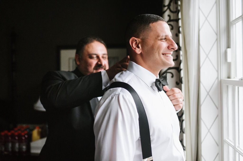 Kayla and Steve's Red and Gold Wedding The Atlantic Resort