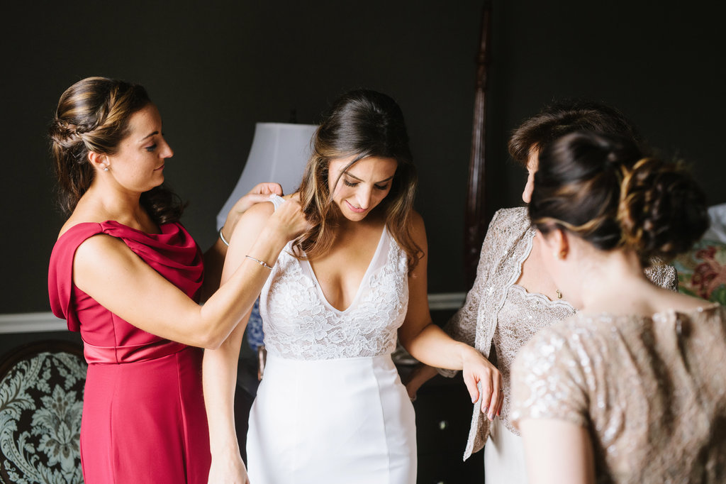 Kayla and Steve's Red and Gold Wedding The Atlantic Resort