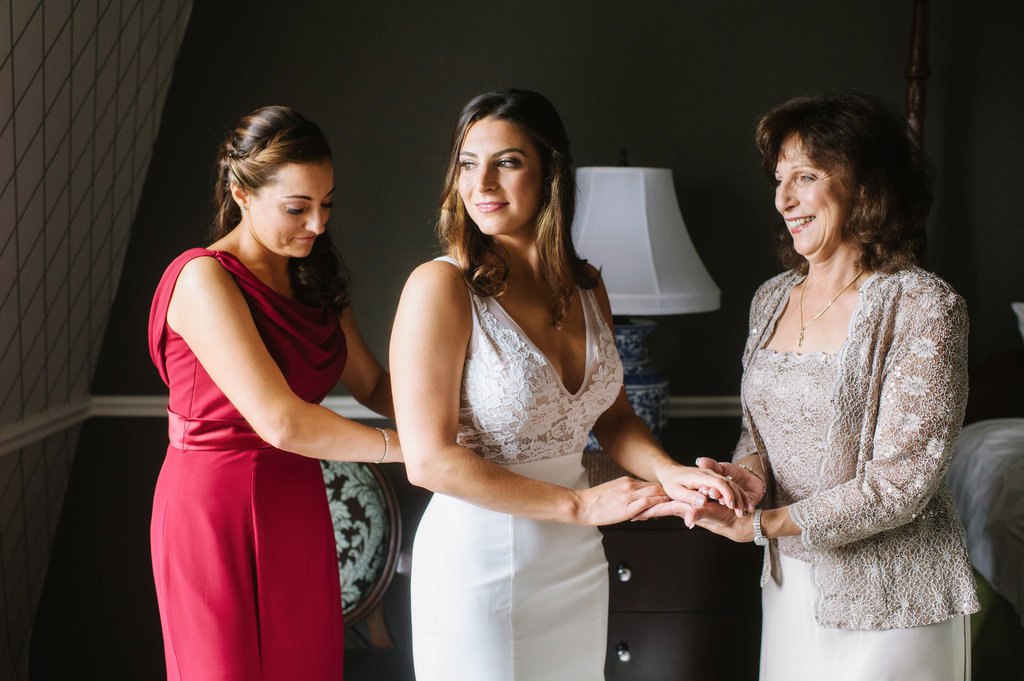 Kayla and Steve's Red and Gold Wedding The Atlantic Resort