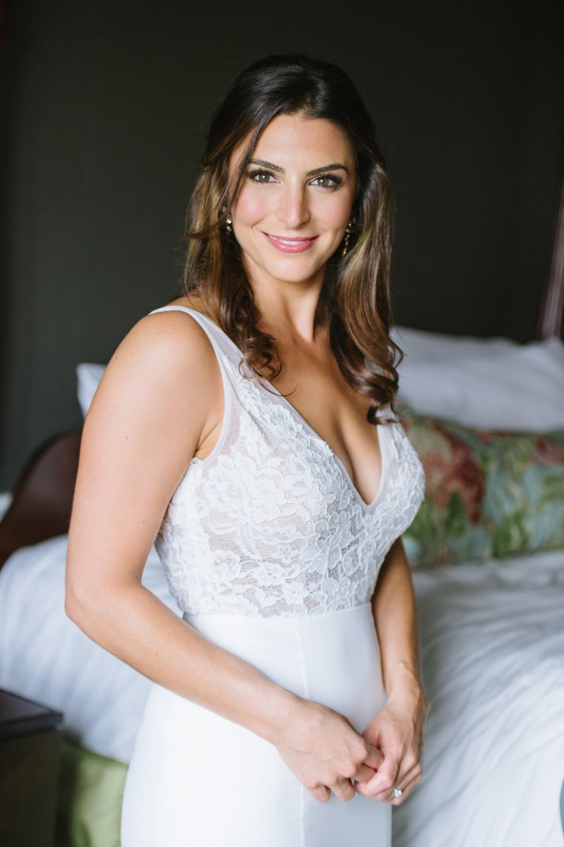 Kayla and Steve's Red and Gold Wedding The Atlantic Resort