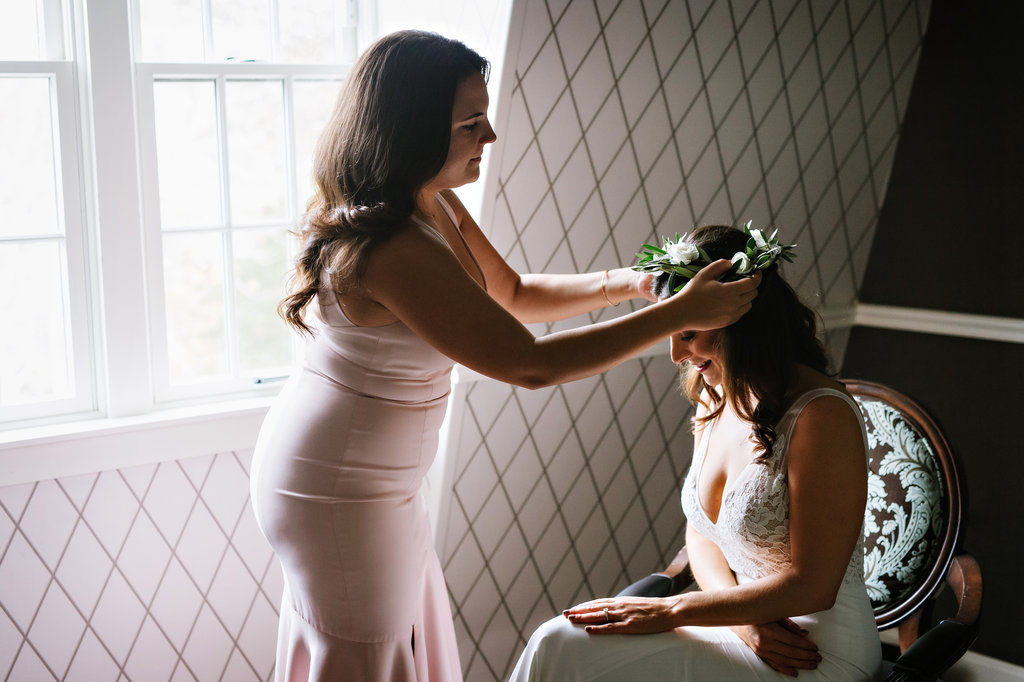 Kayla and Steve's Red and Gold Wedding The Atlantic Resort