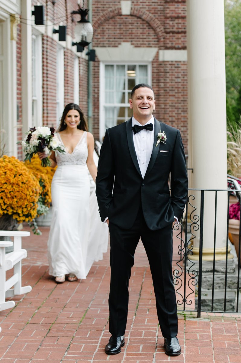 Kayla and Steve's Red and Gold Wedding The Atlantic Resort