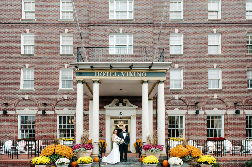 Kayla and Steve's Red and Gold Wedding The Atlantic Resort