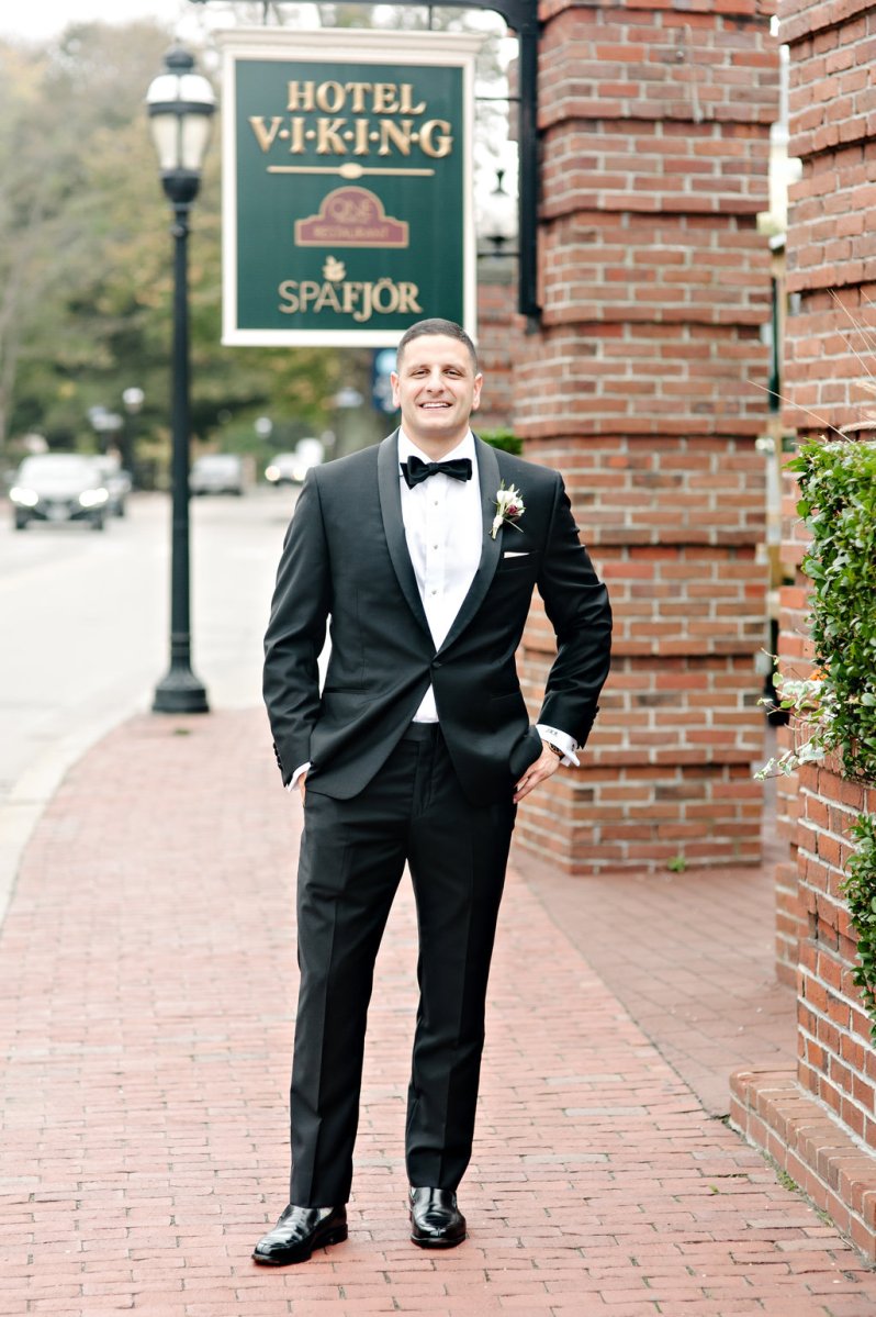 Kayla and Steve's Red and Gold Wedding The Atlantic Resort