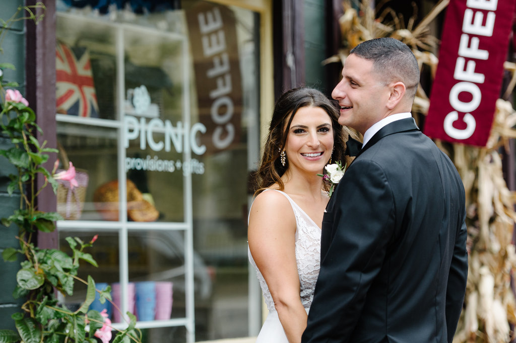 Kayla and Steve's Red and Gold Wedding The Atlantic Resort
