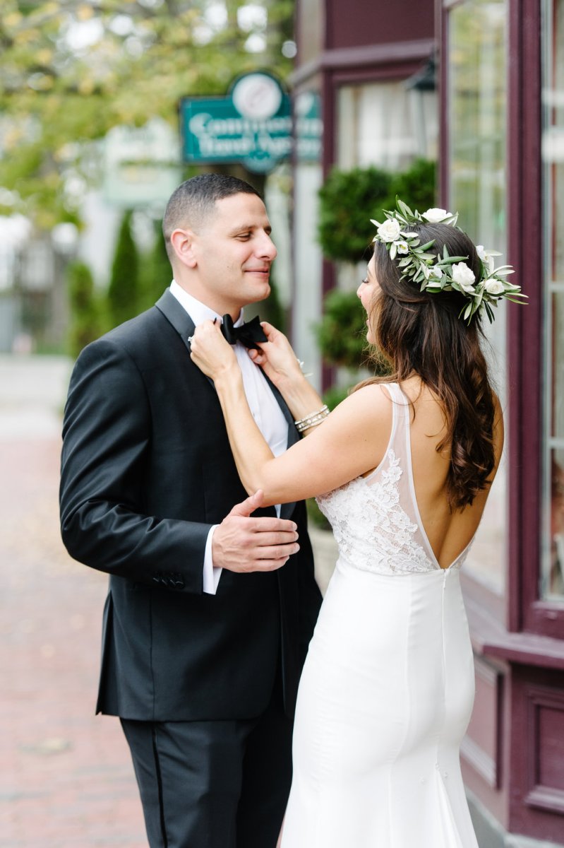 Kayla and Steve's Red and Gold Wedding The Atlantic Resort