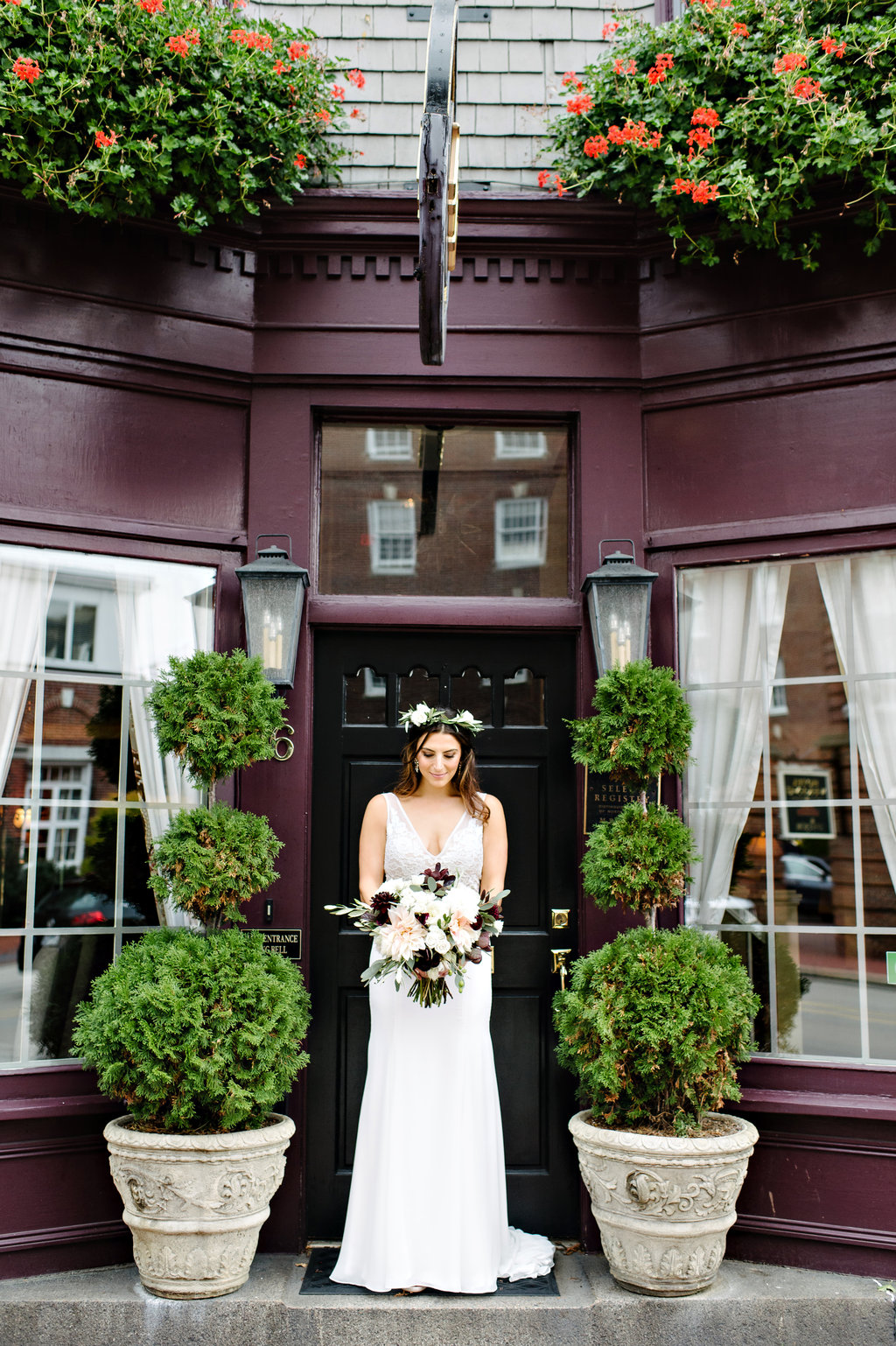 Kayla and Steve's Red and Gold Wedding The Atlantic Resort