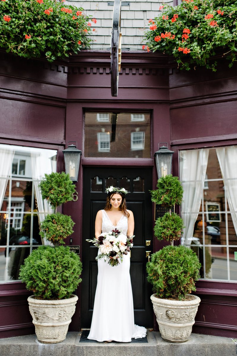 Kayla and Steve's Red and Gold Wedding The Atlantic Resort