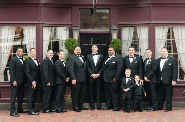 Kayla and Steve's Red and Gold Wedding The Atlantic Resort