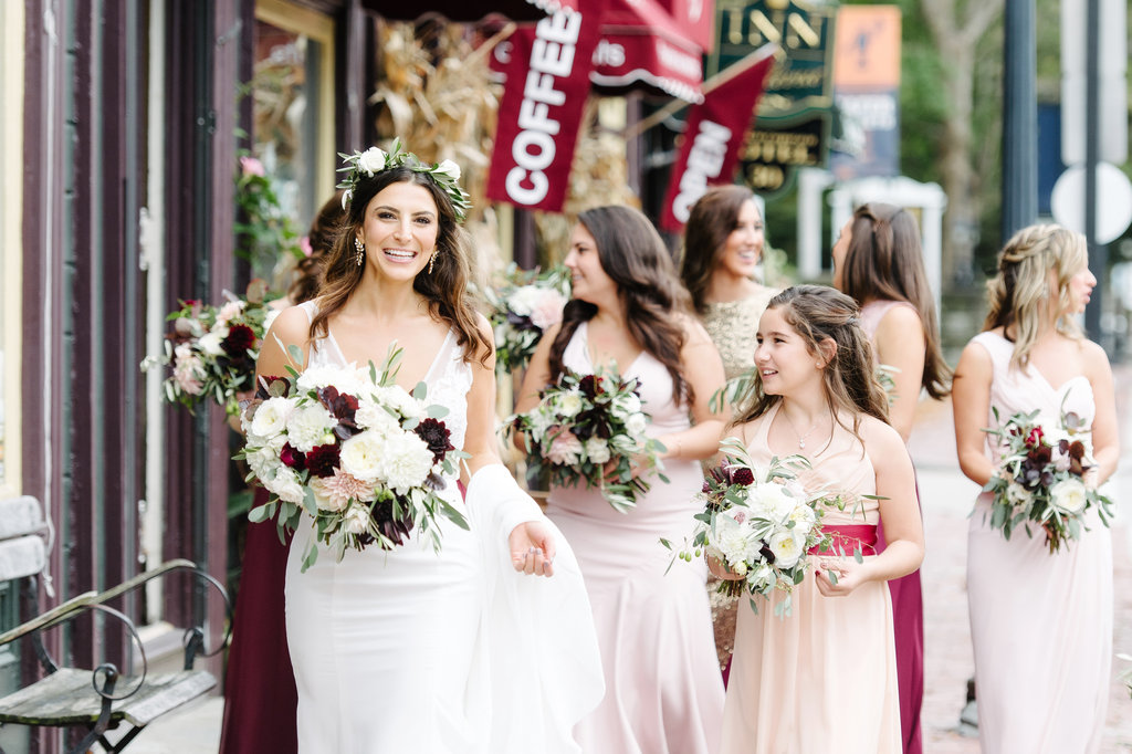Kayla and Steve's Red and Gold Wedding The Atlantic Resort