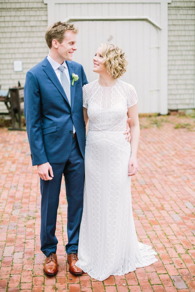 Ellen and Chris's Fall Wedding at the Narragansett Towers on The Newport Bride a Rhode Island Wedding Blog