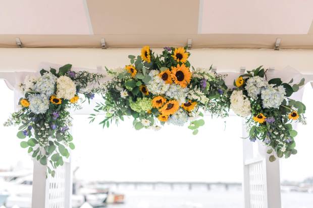 Holly + Nick's Regatta Place Wedding on The Newport Bride