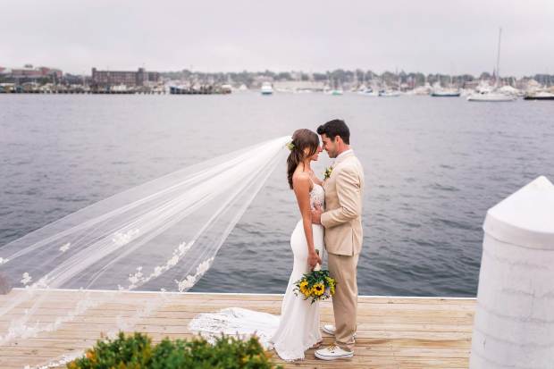 Holly + Nick's Regatta Place Wedding on The Newport Bride