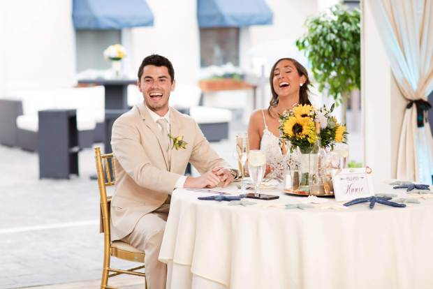 Holly + Nick's Regatta Place Wedding on The Newport Bride