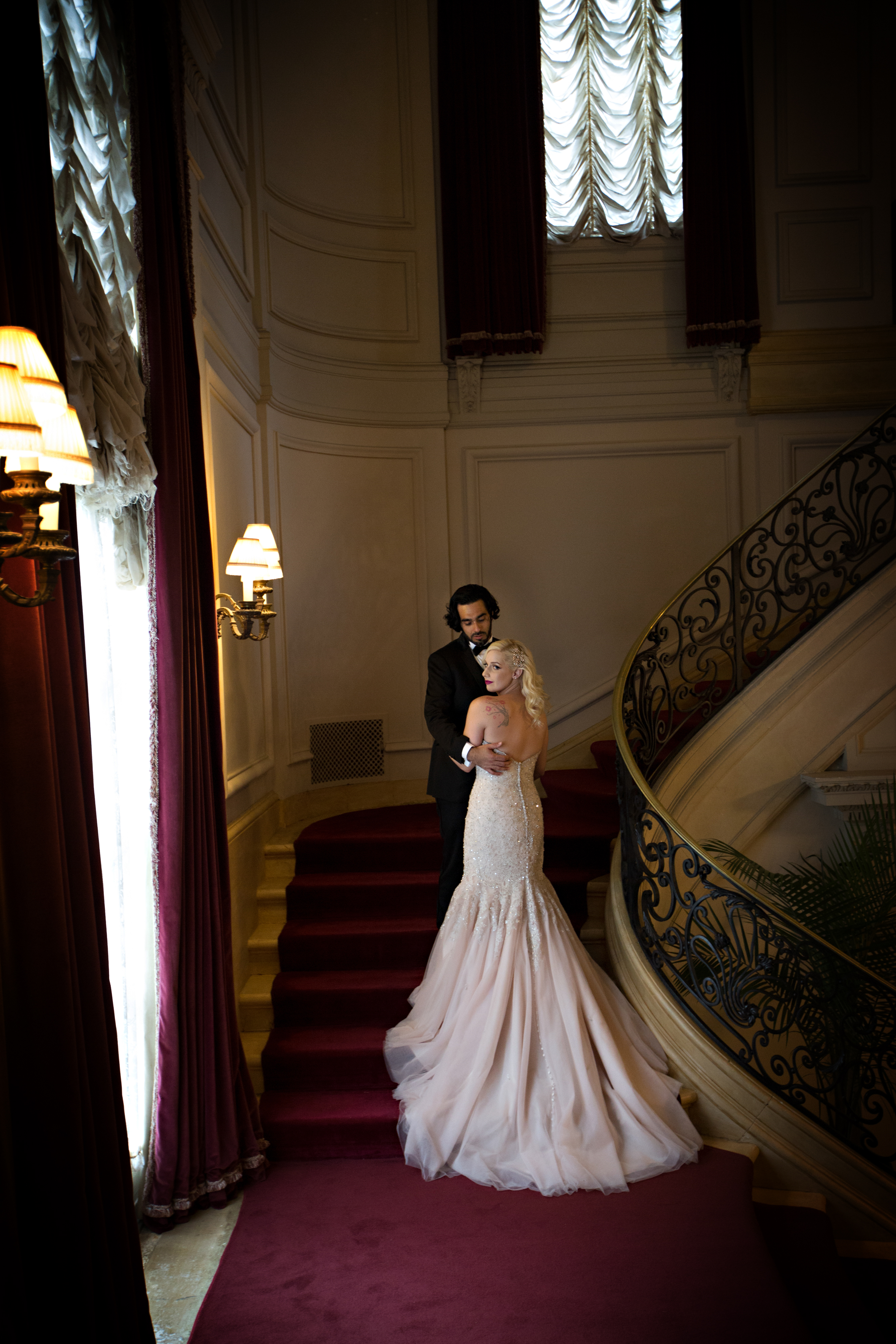 Ariana and Elie's Blush Toned Rosecliff Wedding on The Newport Bride a Rhode Island Wedding Blog