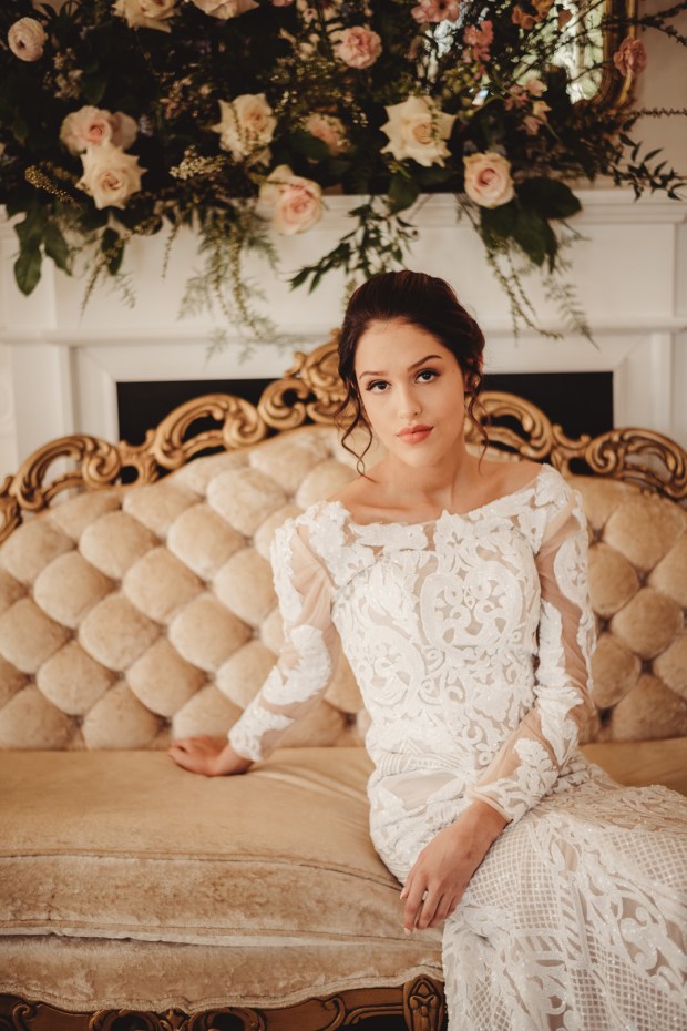 Elegant & Romantic Styled Bridal Shoot in Newport Venue Finishing at Jamestown Cliffs_Harlow & Stone Studios_HSS2695_big