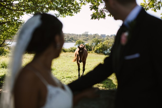 Andrea and Greg's Atlantic Inn Block Island Wedding