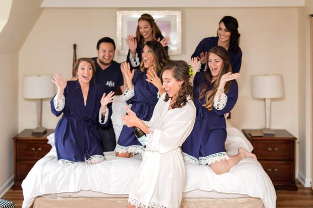 Holly + Nick's Regatta Place Wedding on The Newport Bride