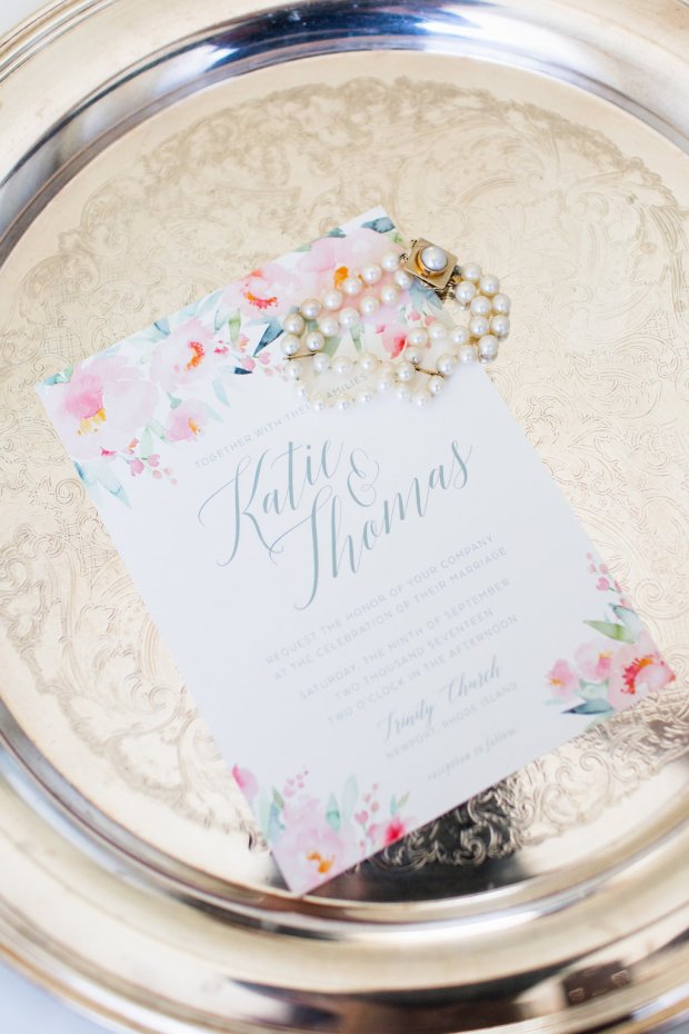 Kaite and Tom's Blithewold Mansion Wedding on The Newport Bride