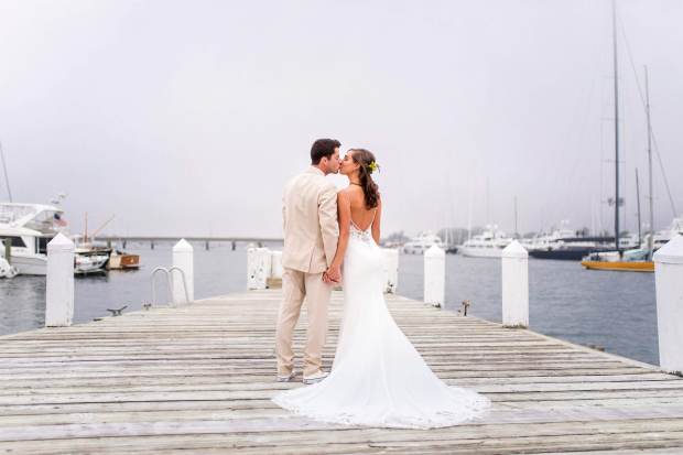 Holly + Nick's Regatta Place Wedding on The Newport Bride