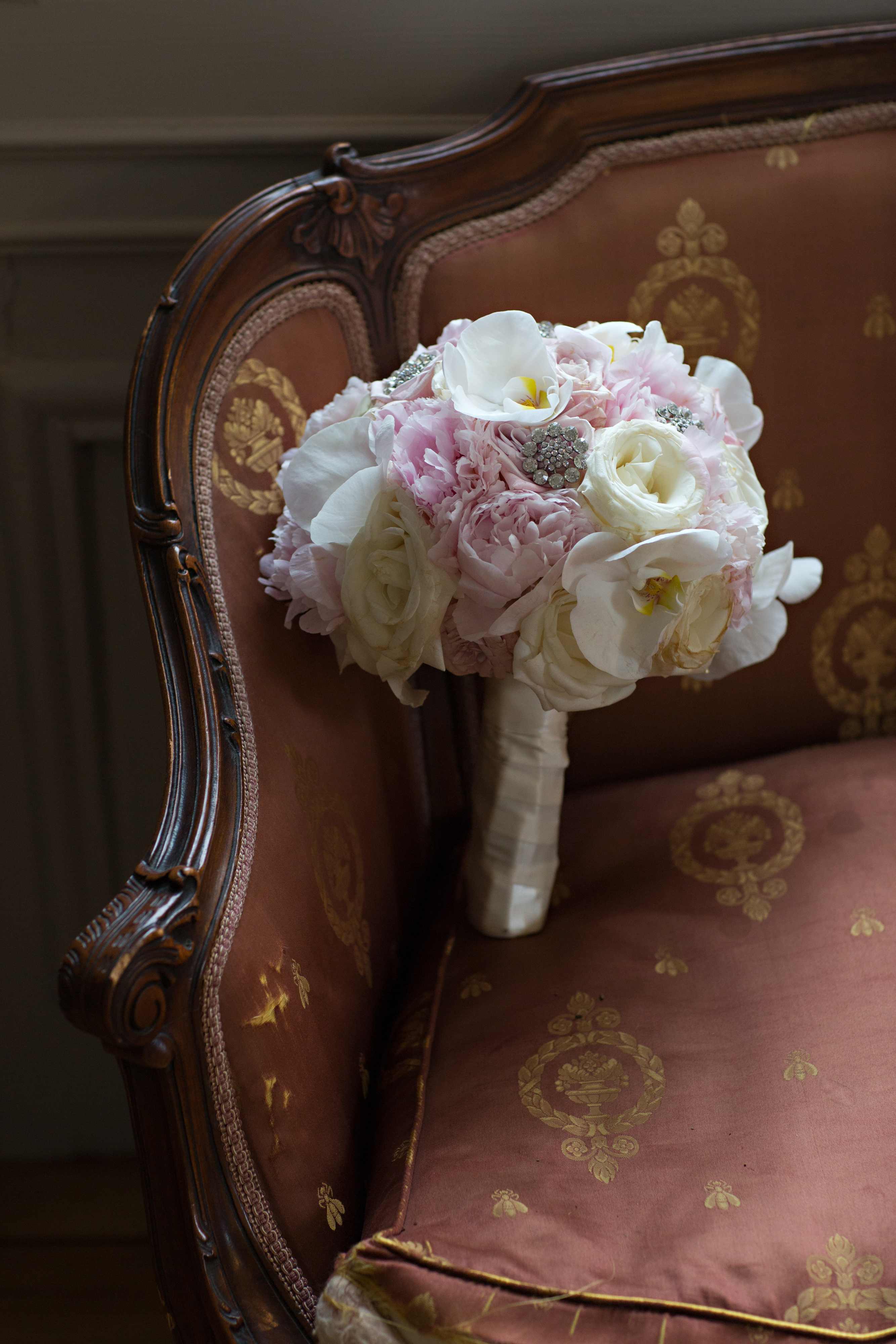 Ariana and Elie's Blush Toned Rosecliff Wedding on The Newport Bride a Rhode Island Wedding Blog