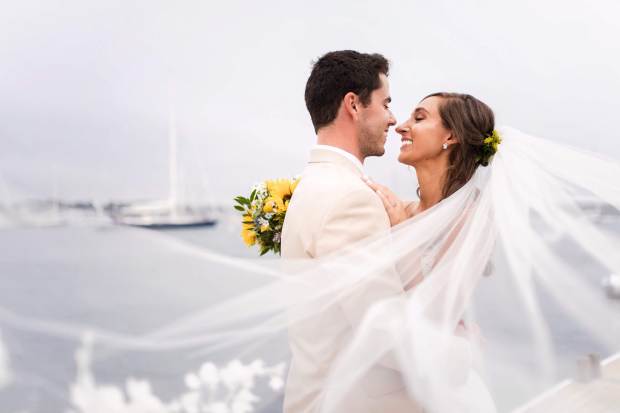 Holly + Nick's Regatta Place Wedding on The Newport Bride