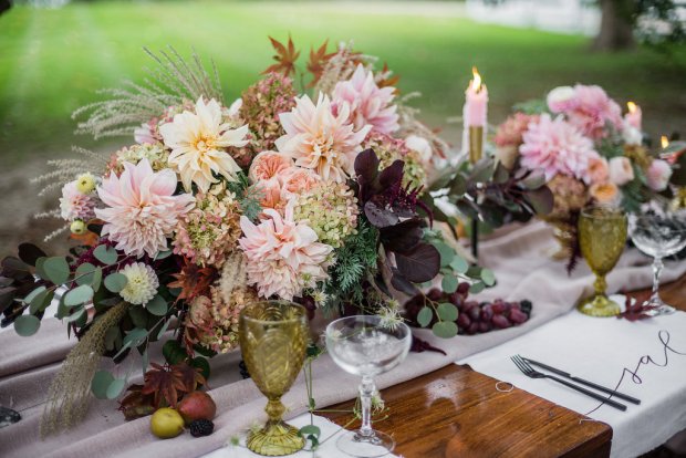 Fig and Fern- A Fall Styled Shoot at the Green Animals Topiary Gardens