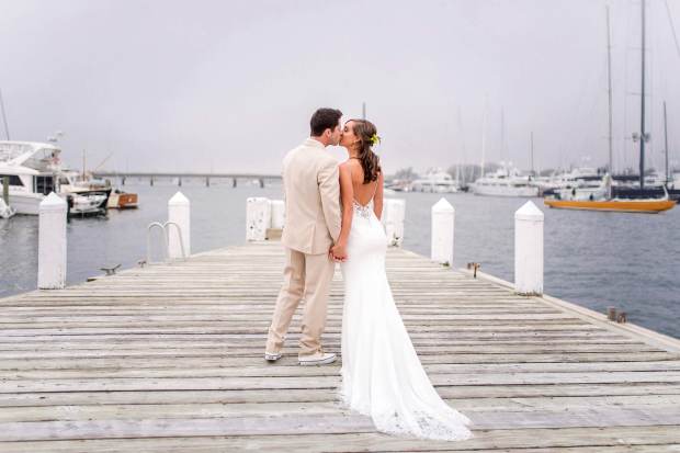 Holly + Nick's Regatta Place Wedding on The Newport Bride