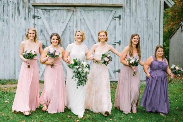 Ellen and Chris's Fall Wedding at the Narragansett Towers on The Newport Bride a Rhode Island Wedding Blog