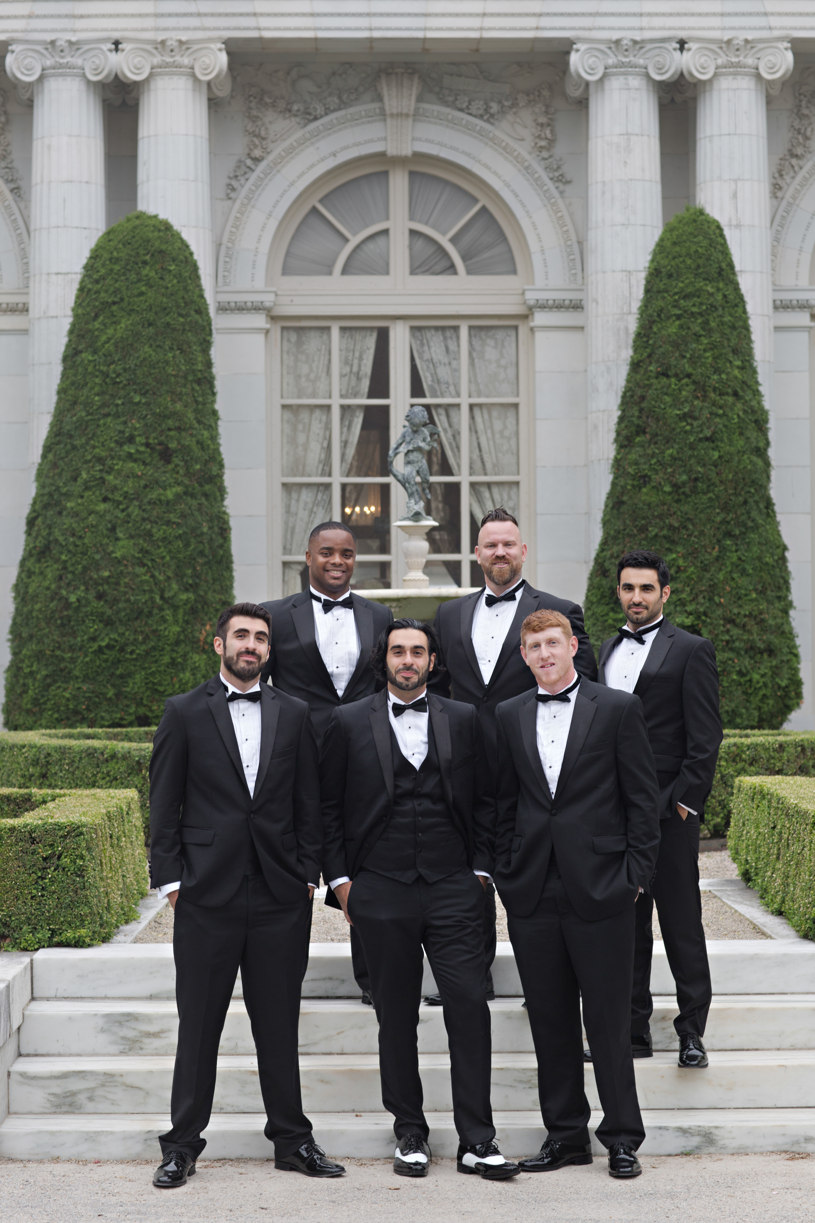 Ariana and Elie's Blush Toned Rosecliff Wedding on The Newport Bride a Rhode Island Wedding Blog