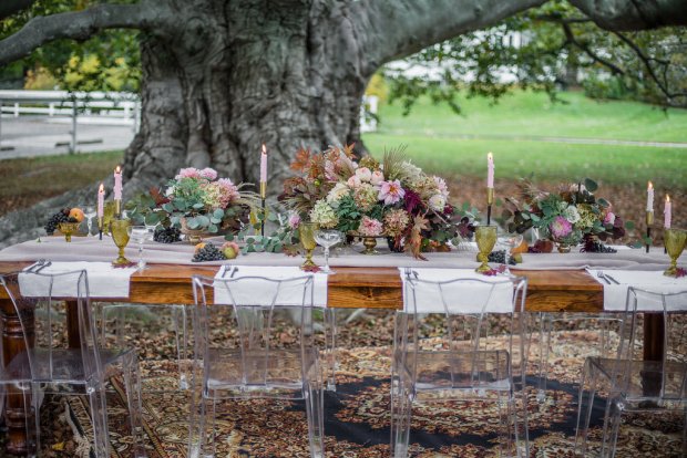 Fig and Fern- A Fall Styled Shoot at the Green Animals Topiary Gardens
