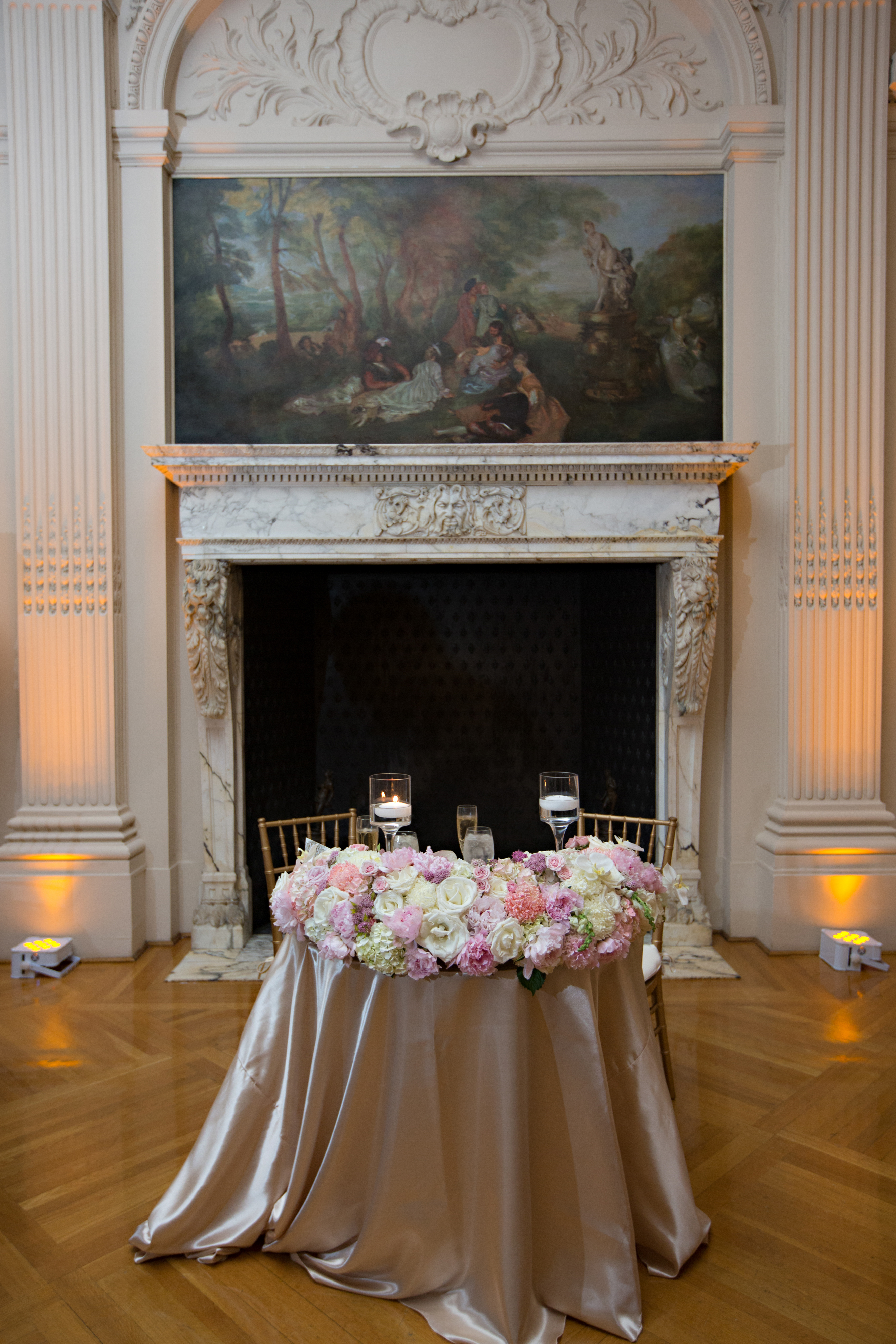 Ariana and Elie's Blush Toned Rosecliff Wedding on The Newport Bride