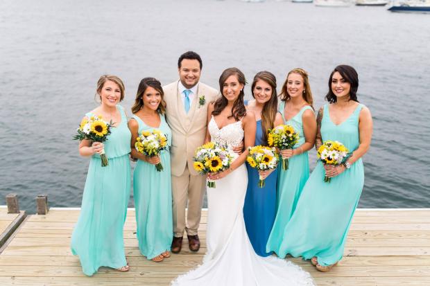 Holly + Nick's Regatta Place Wedding on The Newport Bride