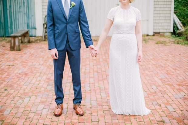 Ellen and Chris's Fall Wedding at the Narragansett Towers on The Newport Bride a Rhode Island Wedding Blog