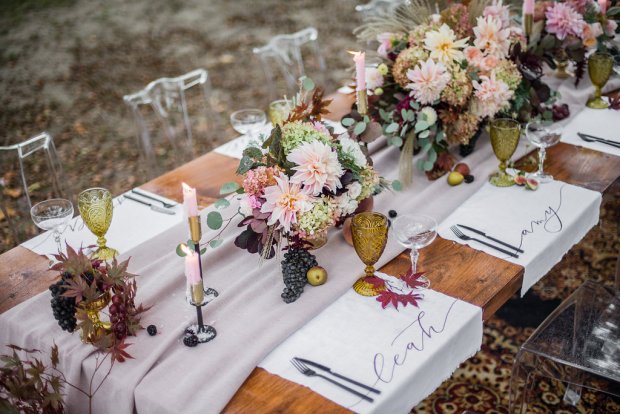 Fig and Fern- A Fall Styled Shoot at the Green Animals Topiary Gardens