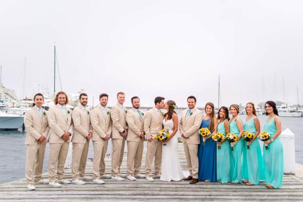 Holly + Nick's Regatta Place Wedding on The Newport Bride