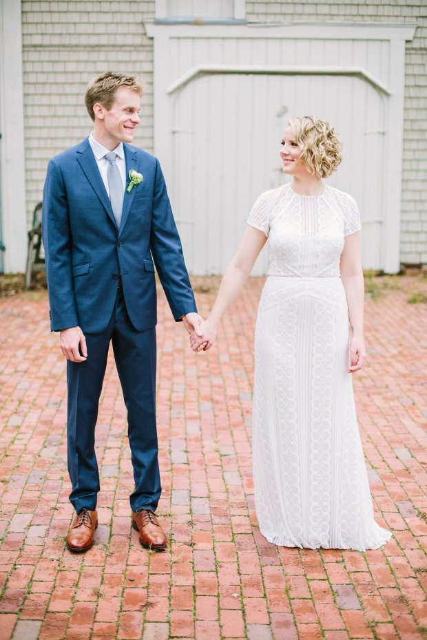 Ellen and Chris's Fall Wedding at the Narragansett Towers on The Newport Bride a Rhode Island Wedding Blog